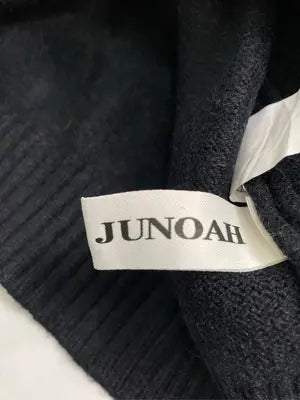 JUNOAH/ジュノア/ニット/セーター/トップス/ブラック
