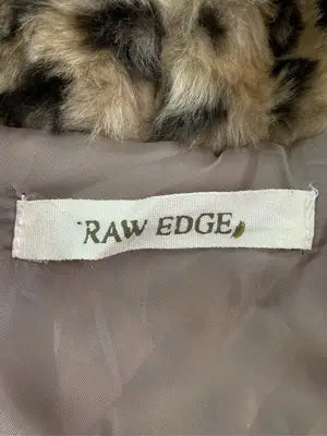 RAW EDGE/ポンチョ/ジャケット/アウター/ベージュ/M