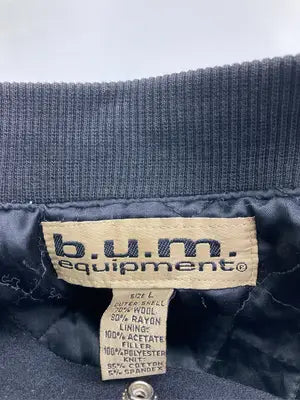 B.U.M. EQUIPMENT/スタジャン/ジャケット/アウター/ブラック/L
