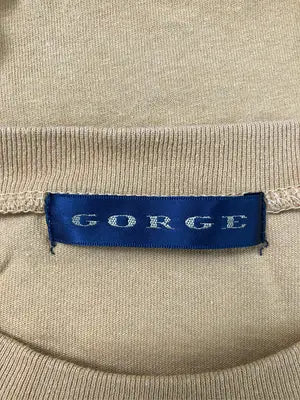 GORGE/ジョージ/Tシャツ/カットソー/トップス/ブラウン/F