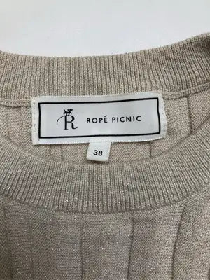ROPE PICNIC/ロペピクニック/ニット/セーター/トップス/ベージュ/38
