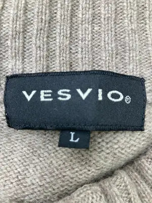 VESVIO/ニット/セーター/トップス/ブルー/L