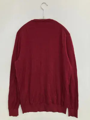 UNIQLO/ユニクロ/ニット/セーター/トップス/レッド/L