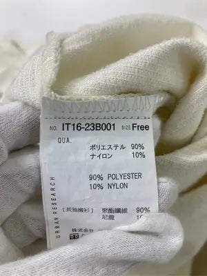 ITEMS/アイテムズ/シャツ/ブラウス/トップス/アイボリー/Free