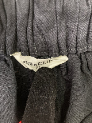 studio CLIP/スタジオクリップ/スラックス/パンツ/ブラック/L