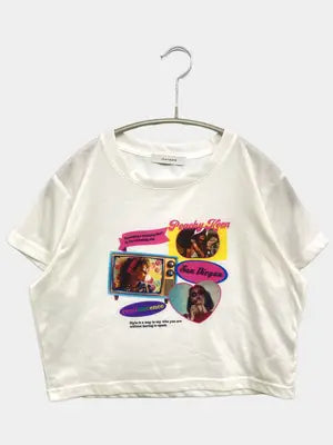 JEANASIS/ジーナシス/Tシャツ/カットソー/トップス/ホワイト/F