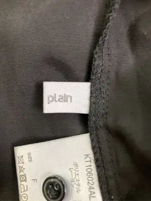 Adoon plain/アドーンプレーン/シャツ/ブラウス/トップス/ブラック/F
