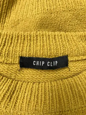Chip Clip/チップクリップ/ニット/セーター/トップス/イエロー/M