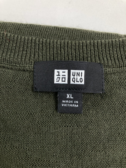 UNIQLO/ユニクロ/ニット/セーター/トップス/カーキ/XL