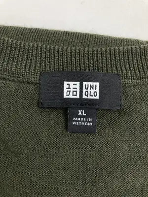 UNIQLO/ユニクロ/ニット/セーター/トップス/カーキ/XL