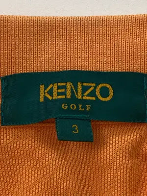KENZO GOLF/ケンゾーゴルフ/ポロシャツ/トップス/オレンジ/3