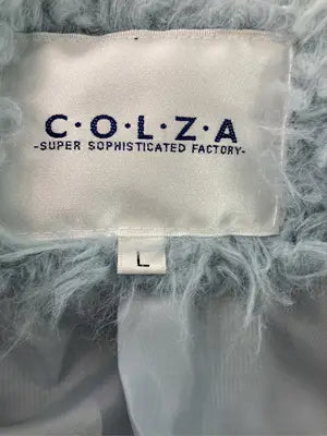 COLZA/コルザ/ノーカラージャケット/ジャケット/アウター/スカイブルー/L