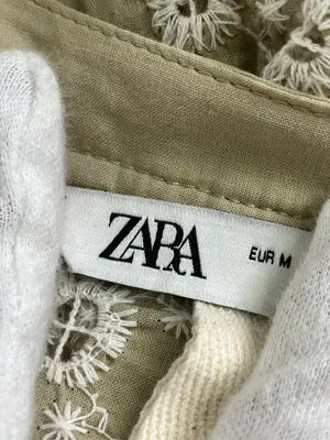 ZARA/ザラ/シャツ/ブラウス/トップス/ベージュ/M