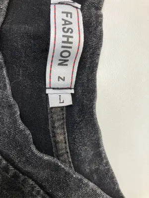FASHION Z/Tシャツ/カットソー/トップス/ブラック/L