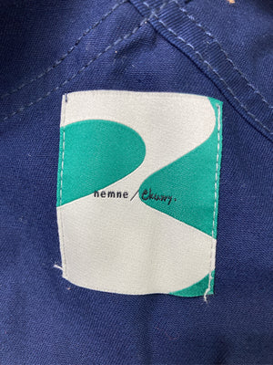 nemne/ネンネ/つなぎ/オールインワン/オールインワン・サロペット/ブルー/S