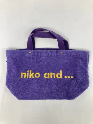 niko and .../ニコアンド/トートバッグ/バッグ/パープル