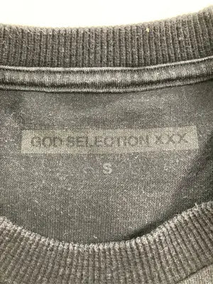 GOD SELECTION XXX/ゴッドセレクショントリプルエックス/Tシャツ/カットソー/トップス/ブラック/S