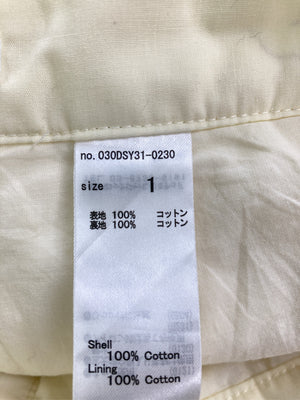 SLY/スライ/スラックス/パンツ/アイボリー/1