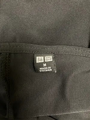 UNIQLO/ユニクロ/ワンピース/ワンピース/ドレス/ブラック/m