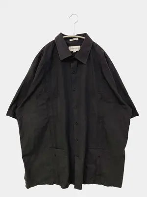 GENTLEMENS COLLECTION/シャツ/ブラウス/トップス/ブラック/2X
