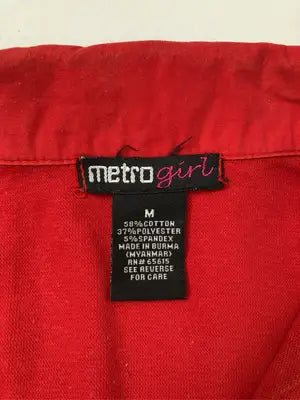 RETRO GIRL/レトロガール/Tシャツ/カットソー/トップス/レッド/M