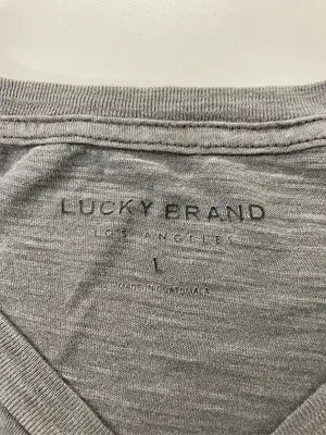 LUCKY BRAND/ラッキーブランド/Tシャツ/カットソー/トップス/グレー/L