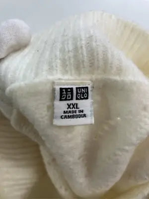 UNIQLO/ユニクロ/ニット/セーター/トップス/アイボリー/XXL