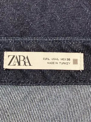 ZARA/ザラ/デニムスカート/スカート/ネイビー/L