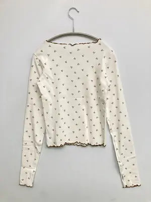 lanan/ラナン/Tシャツ/カットソー/トップス/ホワイト