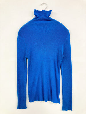 SANSeLF/サンセルフ/ニット/セーター/トップス/ブルー