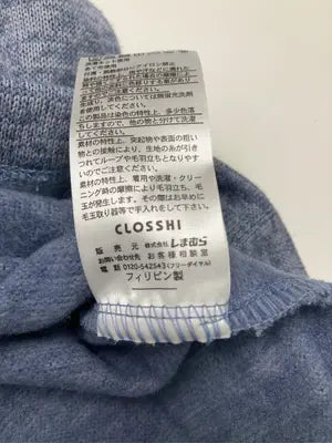 CLOSSHI/クロッシー/Tシャツ/カットソー/トップス/ブルー/LL