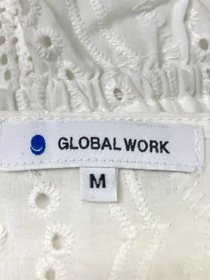 GLOBAL WORK/グローバルワーク/シャツ/ブラウス/トップス/ホワイト/M
