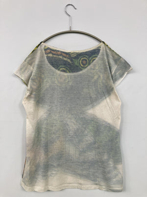 Mode in Morocco/ノースリーブ/トップス/グリーン/L