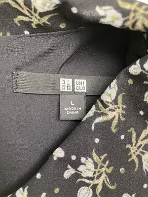 UNIQLO/ユニクロ/ワンピース/ワンピース/ドレス/ブラック/L