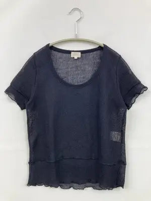 INED/イネド/Tシャツ/カットソー/トップス/ネイビー/2