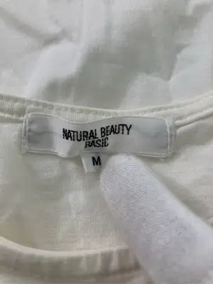 NATURAL BEAUTY BASIC/ナチュラルビューティーベーシック/タンクトップ/トップス/ホワイト/M