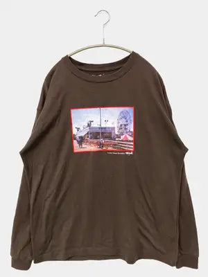 niko and .../ニコアンド/Tシャツ/カットソー/トップス/ブラウン/M