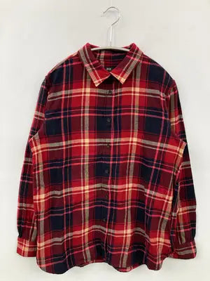 UNIQLO/ユニクロ/シャツ/ブラウス/トップス/レッド/L