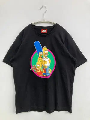 THE Simpsons/ザシンプソンズ/Tシャツ/カットソー/トップス/ブラック/L