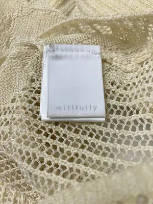 willfully/ウィルフリー/ニット/セーター/トップス/アイボリー/Free