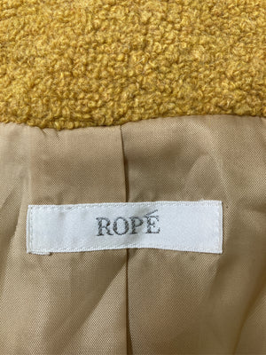 ROPE/ロペ/ノーカラーコート/ジャケット/アウター/イエロー/38