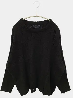 ZARA/ザラ/ニット/セーター/トップス/ブラック/M