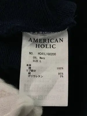 AMERICAN HOLIC/アメリカンホリック/スウェット/トップス/ネイビー/L