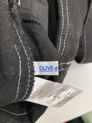 OLIVE des OLIVE/オリーブデオリーブ/サロペット/オーバーオール/オールインワン・サロペット/ブラック/F