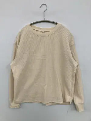 UNIQLO/ユニクロ/Tシャツ/カットソー/トップス/アイボリー/M