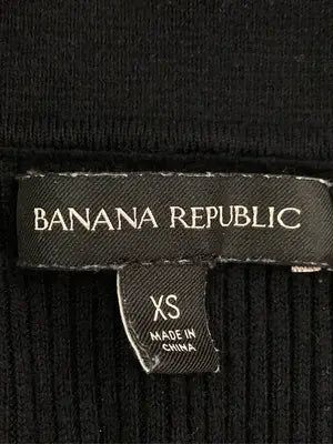 BANANA REPUBLIC/バナナリパブリック/ポロシャツ/トップス/ブラック/XS