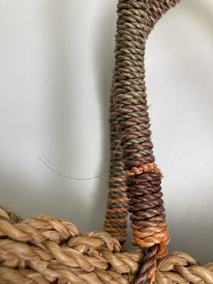 カゴバッグ/バッグ/ベージュ