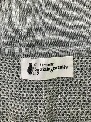 alain&cazalis/ニット/セーター/トップス/グレー/M~L