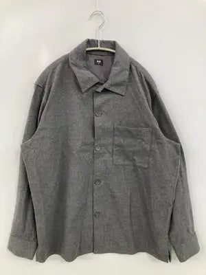UNIQLO/ユニクロ/シャツ/ブラウス/トップス/グレー/M