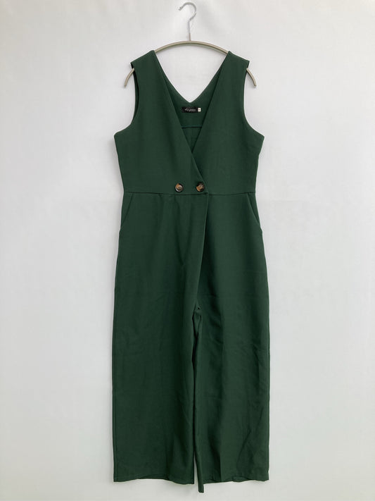 La-gemme/ラジェム/つなぎ/オールインワン/オールインワン・サロペット/グリーン/M